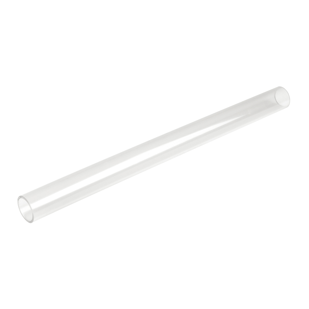 IBG® PVC-u Rohr, transparent ohne Muffe, 5m, PN16/10 