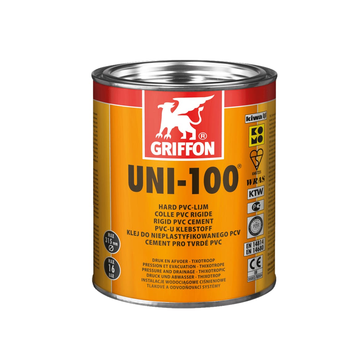 Griffon® UNI-100 Klebstoff mit Spezialbürste 