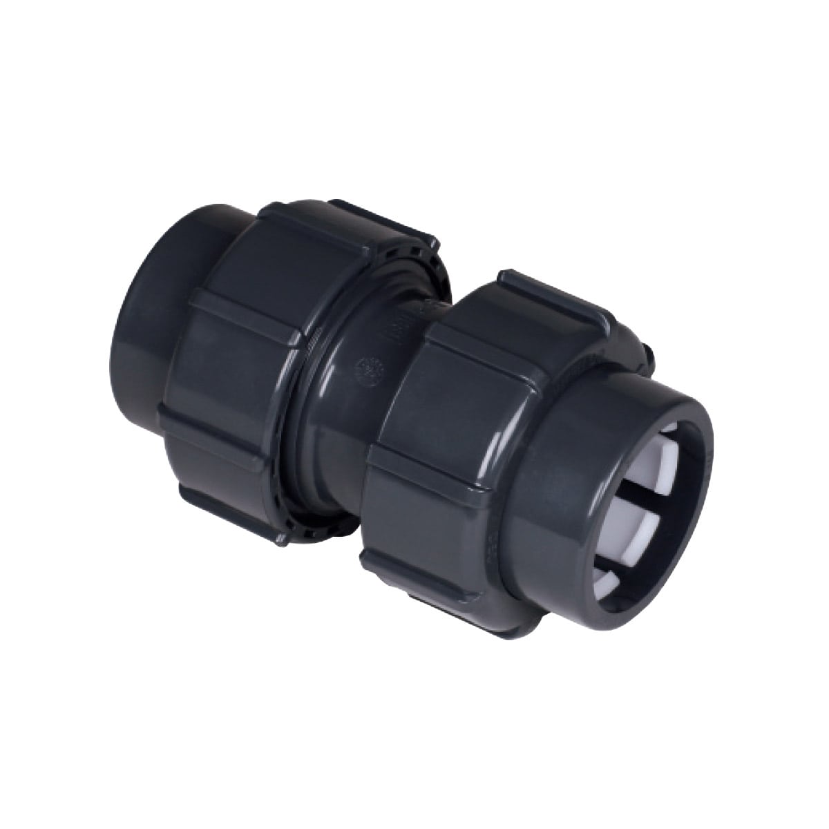 IBG® FlexFit® Doppelverschraubung, Klemm – Klemm d63 × 63 IBG® FlexFit® Doppelverschraubung, Klemm – Klemm d63 × 63
