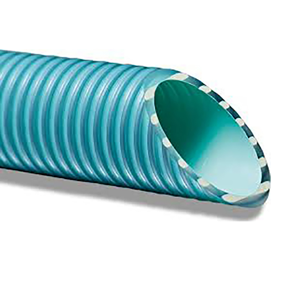 FlexFit® flexibler PVC Druckschlauch B-Active, türkis, 25 m Rolle 