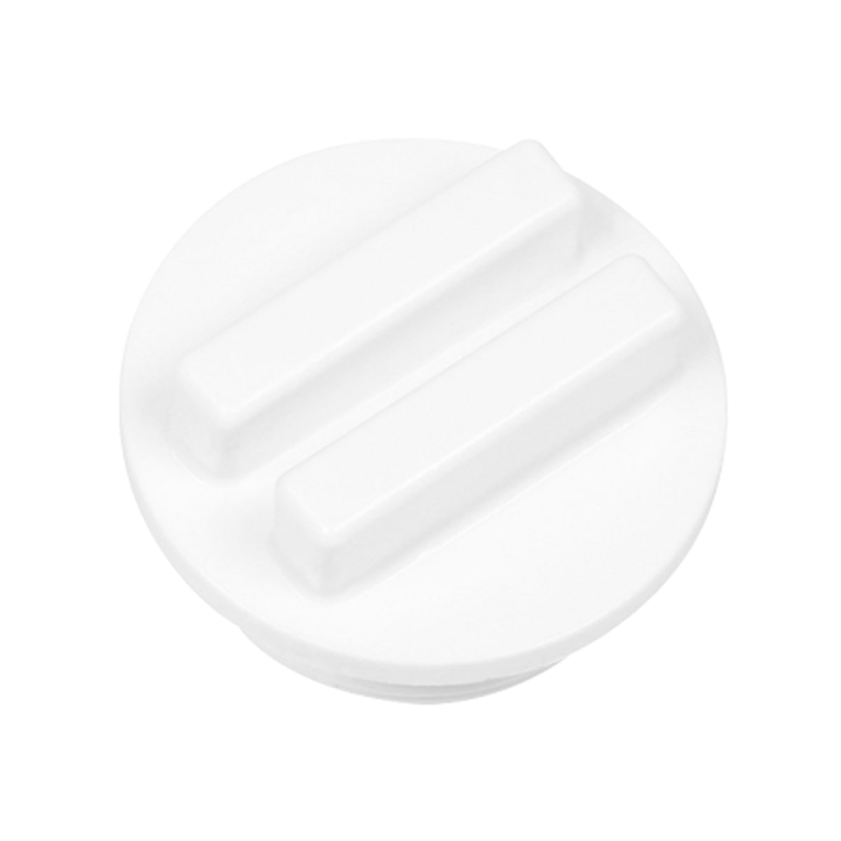 Verschlussstopfen für Rückspülventil mit O-Ring 1 1/2" ABS weiss Aussengewinde R 1 1/2" BSP EPDM Verschlussstopfen für Rückspülventil mit O-Ring 1 1/2" ABS weiss Aussengewinde R 1 1/2" BSP EPDM