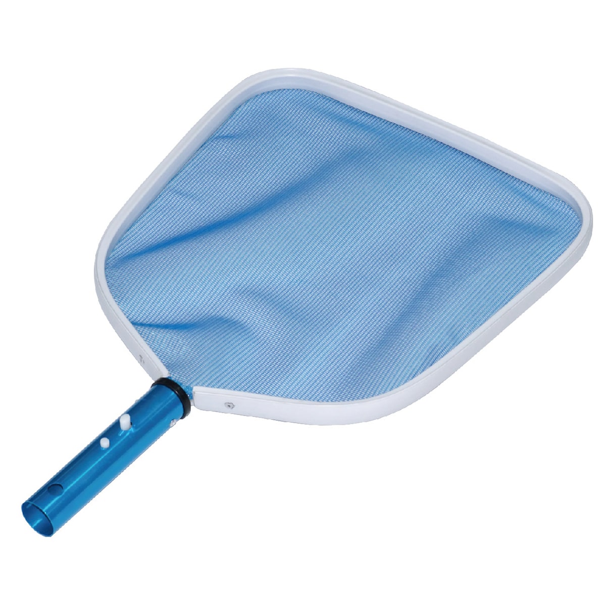 Smart Laubkescher blau, aluminiumverstärkt, PP-GFK, mit Nylon Netz, einzeln verpackt Smart Laubkescher blau, aluminiumverstärkt, PP-GFK, mit Nylon Netz, einzeln verpackt