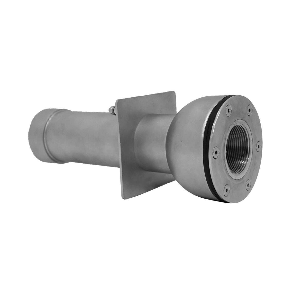 Ocean® Mauerdurchführung V4A PRO mit Wasserstopp und Gewinde, l=250 mm, 2" IG für Folien-, Beton und Fliesenbecken Ocean® Mauerdurchführung V4A PRO mit Wasserstopp und Gewinde, l=250 mm, 2" IG für Folien-, Beton und Fliesenbecken