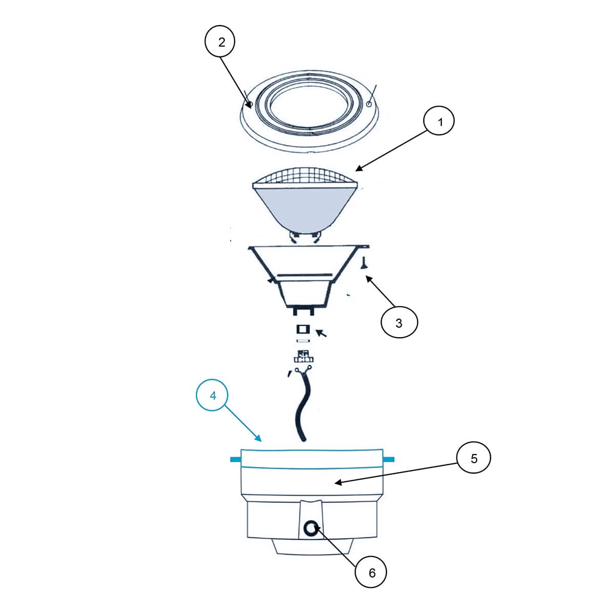 Dichtung und Flansch für
Unterwasserscheinwerfer f.
Stahlwand- u. Polyesterpool Dichtung und Flansch für
Unterwasserscheinwerfer f.
Stahlwand- u. Polyesterpool
