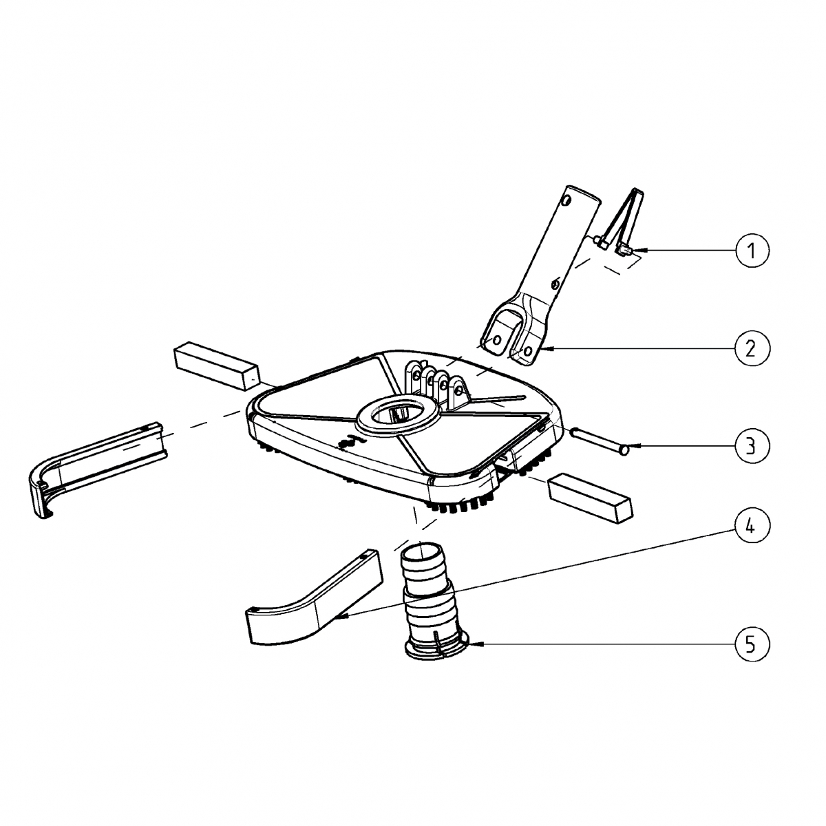 Ersatzteile für Ocean®deluxe Bodensauger 