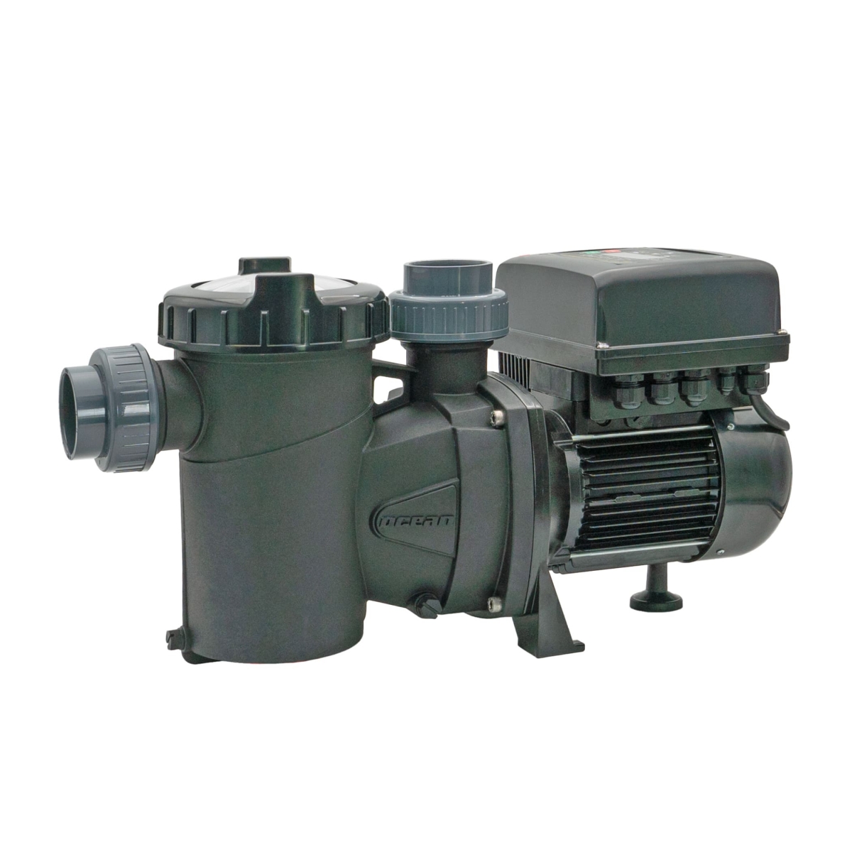 Ocean® Poolpumpe Inver iQ 300, 2,2 kW, bis 30 m³/h, 230 V, IE4 Motor, stufenlose Regelung, selbstansaugend, großer Vorfilter, geräuscharm, MODBUS-RTU, Salzelektrolyse geeignet, IP55 Ocean® Poolpumpe Inver iQ 300, 2,2 kW, bis 30 m³/h, 230 V, IE4 Motor, stufenlose Regelung, selbstansaugend, großer Vorfilter, geräuscharm, MODBUS-RTU, Salzelektrolyse geeignet, IP55
