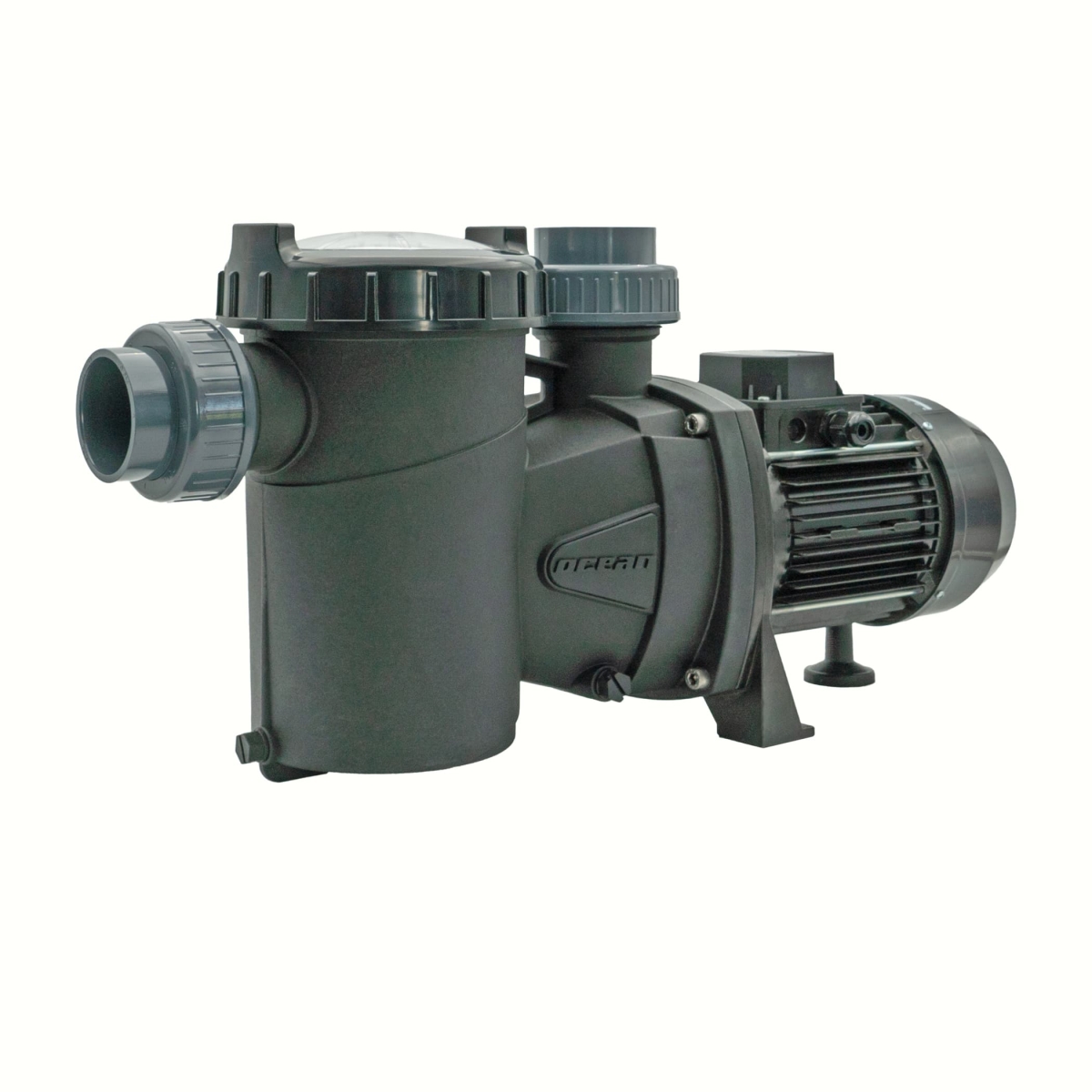 Ocean® Poolpumpe O100, 0,75 kW, 18 m³/h, 400 V, IE3 Motor, selbstansaugend, großer Vorfilter, geräuscharm, Salzelektrolyse geeignet, IP55 Ocean® Poolpumpe O100, 0,75 kW, 18 m³/h, 400 V, IE3 Motor, selbstansaugend, großer Vorfilter, geräuscharm, Salzelektrolyse geeignet, IP55