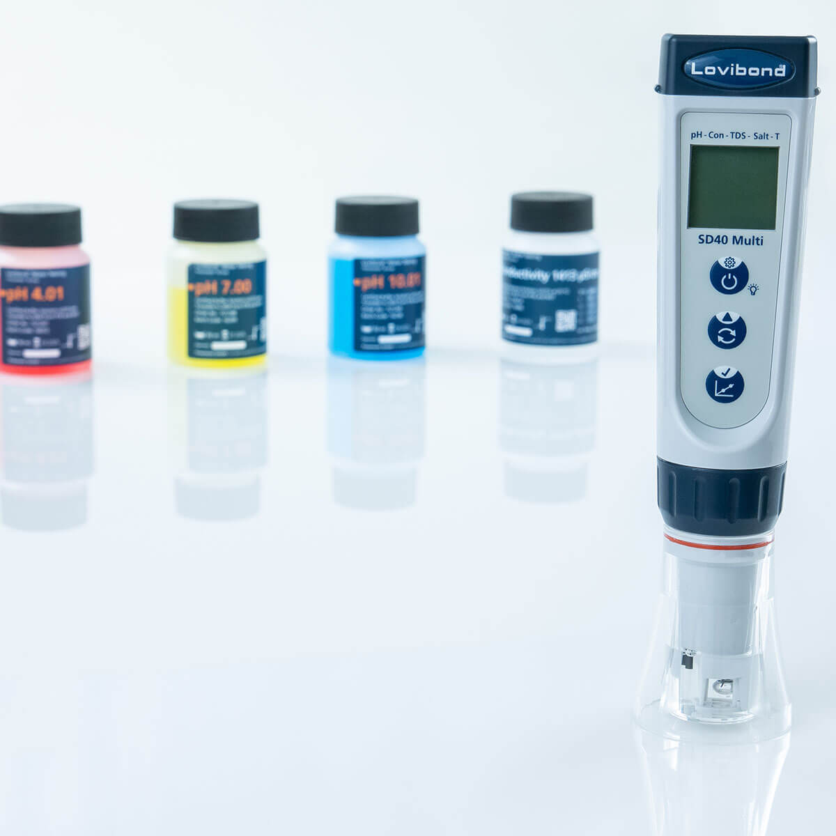 Lovibond® Pool Tester SD40 Multi Pocket Tester, tragbares Handmessgerät für die genaue Messung von pH, Con, TDS, Salz und T Lovibond® Pool Tester SD40 Multi Pocket Tester, tragbares Handmessgerät für die genaue Messung von pH, Con, TDS, Salz und T