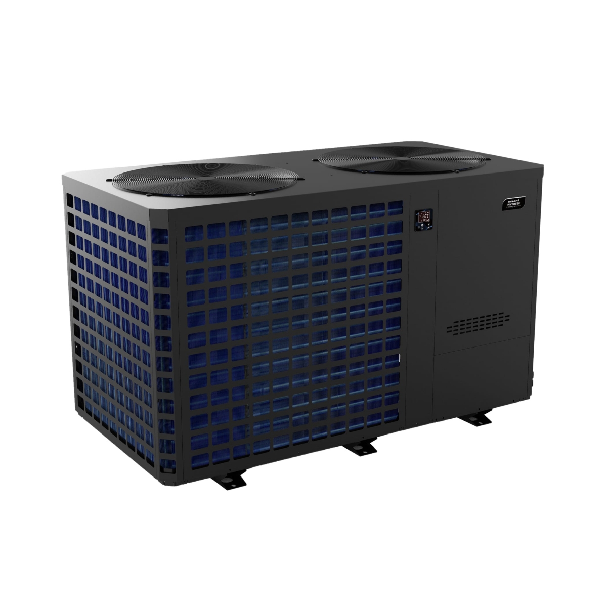 Smart Full Inverter Wärmepumpe iQ Inver Silence, Gewerblich, 109,0 kW, 400 V, 3P, R410A, Titanwärmetauscher, Modbus-fähig, App-Steuerung, für Salzelektrolyse geeignet Smart Full Inverter Wärmepumpe iQ Inver Silence, Gewerblich, 109,0 kW, 400 V, 3P, R410A, Titanwärmetauscher, Modbus-fähig, App-Steuerung, für Salzelektrolyse geeignet