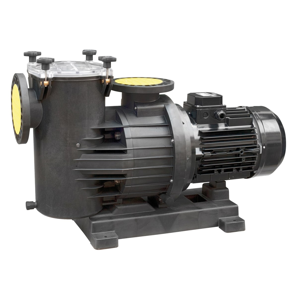 Smart Poolpumpe Power P1000, 7,5 kW, 126 m³/h, 230-400 V, 1450 U/min, IE3 Motor, selbstansaugend, großer Vorfilter, DN110 Flansch-Anschluss, IP55 Smart Poolpumpe Power P1000, 7,5 kW, 126 m³/h, 230-400 V, 1450 U/min, IE3 Motor, selbstansaugend, großer Vorfilter, DN110 Flansch-Anschluss, IP55