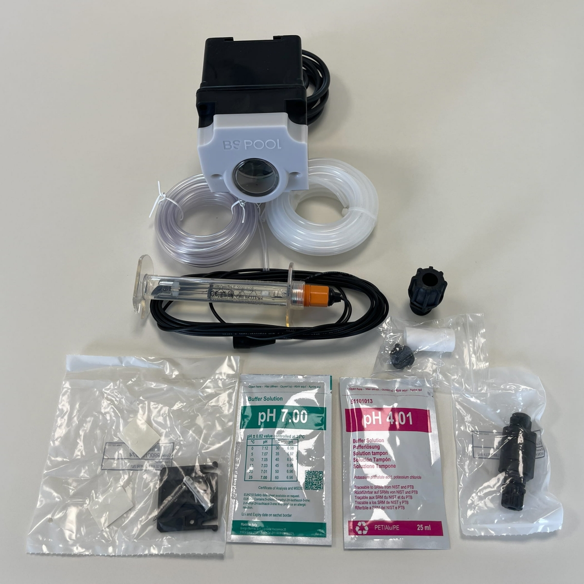 ProMinent pH-Dosierset, inkl. ph-Sensor, Sensorhalter, Dosierpumpe, Zubehör ProMinent pH-Dosierset, inkl. ph-Sensor, Sensorhalter, Dosierpumpe, Zubehör