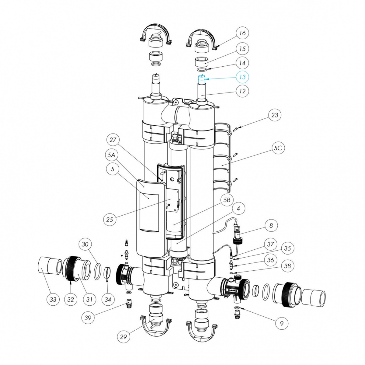 UV Ersatzlampe für Quantum oder UV-C 55W/110W UV Ersatzlampe für Quantum oder UV-C 55W/110W