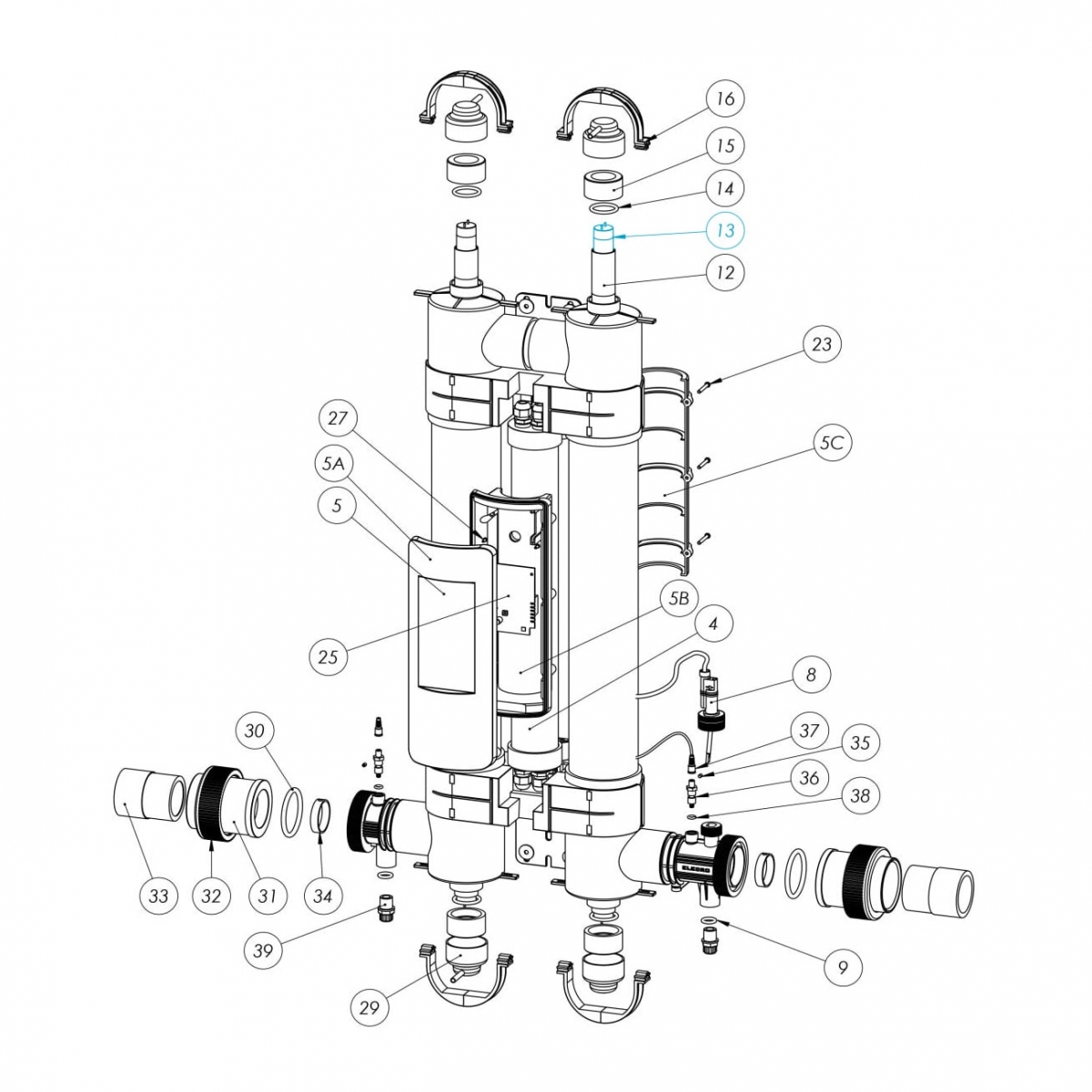 UV Ersatzlampe für Quantum oder UV-C 55W/110W UV Ersatzlampe für Quantum oder UV-C 55W/110W