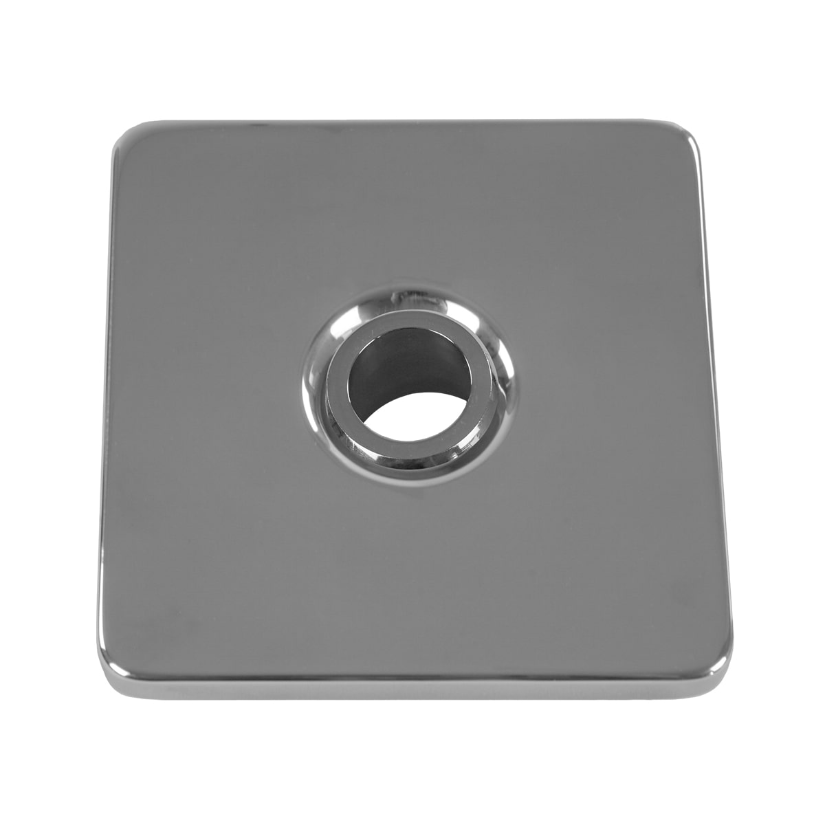 Blende für Ocean® Einlaufdüse PRO DIN V4A AISI 316, 1 1/2" AG, Kugelbohrungsdurchmesser 18 mm "Square", gebürstet Blende für Ocean® Einlaufdüse PRO DIN V4A AISI 316, 1 1/2" AG, Kugelbohrungsdurchmesser 18 mm "Square", gebürstet