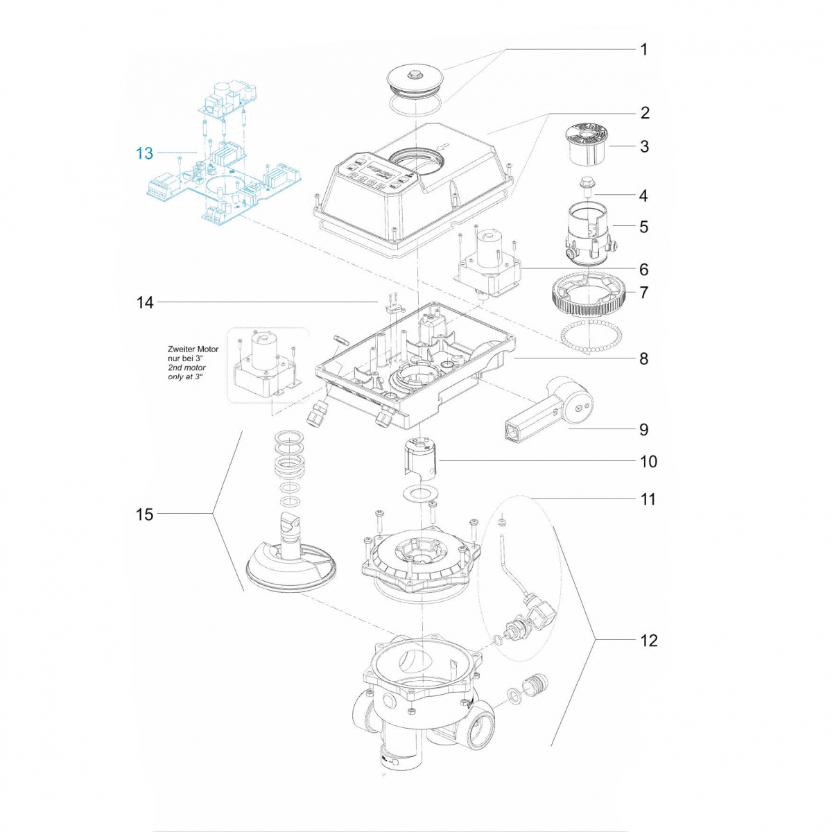 Ersatzteilset für Aquastar Control - Platine 230V Ersatzteilset für Aquastar Control - Platine 230V