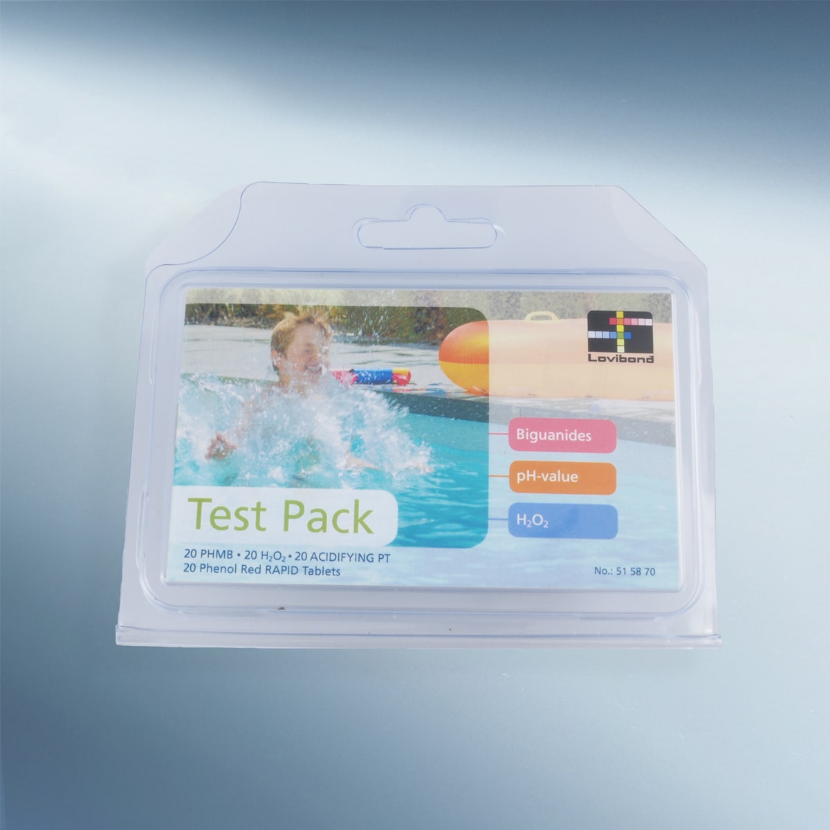 Lovibond® Blister-Nachfüllpackung, Wasserstoffperoxid – pH Tabletten für je 20 Bestimmungen, für Pool Tester Biguanide Lovibond® Blister-Nachfüllpackung, Wasserstoffperoxid – pH Tabletten für je 20 Bestimmungen, für Pool Tester Biguanide