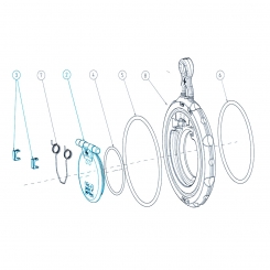 Klappenset für Rückschlagklappe K6 Klappenset für Rückschlagklappe K6