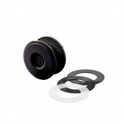 Einströmdüse Ocean®  für Polyesterbecken ABS schwarz im Set (Dichtsatz und Klemmmutter) Einströmdüse Ocean®  für Polyesterbecken ABS schwarz im Set (Dichtsatz und Klemmmutter)