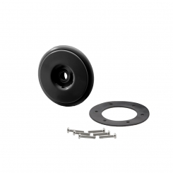 Ocean Einströmdüse M5 De Luxe DIN, ABS, integrierte M5 A4 Edelstahl-Gewindeeinsätze, DIN EN16582 Kugel, Einbauset für Folienbecken, schwarz Ocean Einströmdüse M5 De Luxe DIN, ABS, integrierte M5 A4 Edelstahl-Gewindeeinsätze, DIN EN16582 Kugel, Einbauset für Folienbecken, schwarz