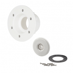 Einströmdüse Ocean®  kurze Ausführung, M5 Edelstahleinsätze für Folien – und Stahlwandbecken, ABS weiß im Set Einströmdüse Ocean®  kurze Ausführung, M5 Edelstahleinsätze für Folien – und Stahlwandbecken, ABS weiß im Set