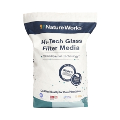 Nature Works Hi-Tech Glas Filtermedium, Korngröße 0,6 - 1,2 mm, VE Einheit = 20 kg Sack Nature Works Hi-Tech Glas Filtermedium, Korngröße 0,6 - 1,2 mm, VE Einheit = 20 kg Sack