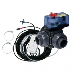 Solarsteuerung SC01 mit 3-Wege Kugelhahn 