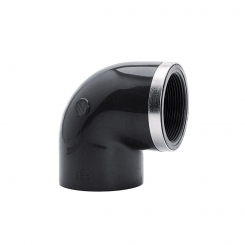 IBG® Winkel 90° Klebemuffe / Innengewinde, verstärkt 