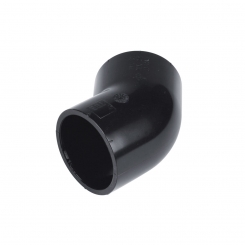 IBG® Winkel 45° Klebemuffe, schwarz (Solarsysteme), PN10 
