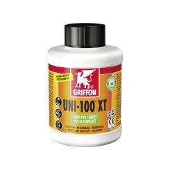Klebstoff GRIFFON UNI-100 XT
mit Bürste  500ml

Thixotroper Kleber ohne THF für Hart-PVC

nicht für Flexschlauch geeignet !! Klebstoff GRIFFON UNI-100 XT
mit Bürste  500ml

Thixotroper Kleber ohne THF für Hart-PVC

nicht für Flexschlauch geeignet !!