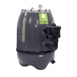 Polyester Filter Bregenz 2, Side Mount, inklusive 6-Wege Ventil 