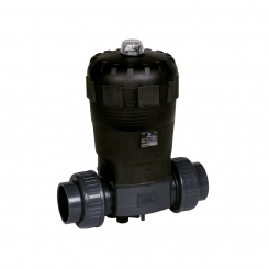 Automatisches Membranventil T4 mit pneumatischem Stellantrieb PO-NO Federkraft geöffnet 