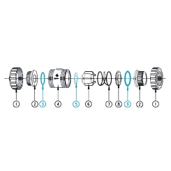 Ersatzteile Rückschlagventil S4 DN 80/d110 