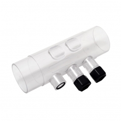 Transparenter Elektroden- und Injektorhalter für Salzelektrolyseanlagen, inklusive 1 O-Ring Transparenter Elektroden- und Injektorhalter für Salzelektrolyseanlagen, inklusive 1 O-Ring