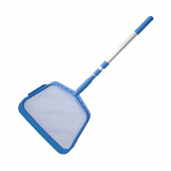 Ocean® deluxe Handkescher mit 3-teiliger Alu Teleskopstange 