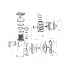 Ersatzteile für Ocean Poolpumpen 