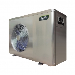 Smart Full Inverter Wärmepumpe Plus, V2A Edelstahl Gehäuse, 20,4 kW, 230 V, 1P, R32, Titanwärmetauscher, Modbus-fähig, App-Steuerung, für Salzelektrolyse geeignet, extrem leise Smart Full Inverter Wärmepumpe Plus, V2A Edelstahl Gehäuse, 20,4 kW, 230 V, 1P, R32, Titanwärmetauscher, Modbus-fähig, App-Steuerung, für Salzelektrolyse geeignet, extrem leise