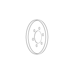 VISION Installationskits für ultraflache Blenden für Betonbecken mit Fliesen/Mosaik 