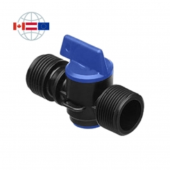 Praher Plastics Canada Ablassventil für Rückschlagventil, Außengewinde 3/4", EPDM O-Ringe 