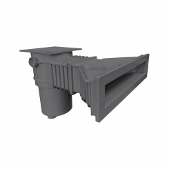 Smart Hochwasserstandskimmer High500, ABS, anthrazit 