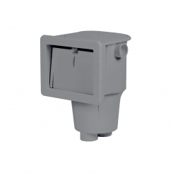 Skimmer Ocean® De Luxe PT ABS grau Doppellippendichtung Ocean-Einzelverpackung Skimmer Ocean® De Luxe PT ABS grau Doppellippendichtung Ocean-Einzelverpackung