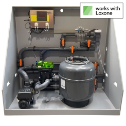 iQnnect Base Salt-Complete, Pooltechnik-Komplettset mit Salzelektrolyseanlage, für Skimmerbecken iQnnect Base Salt-Complete, Pooltechnik-Komplettset mit Salzelektrolyseanlage, für Skimmerbecken